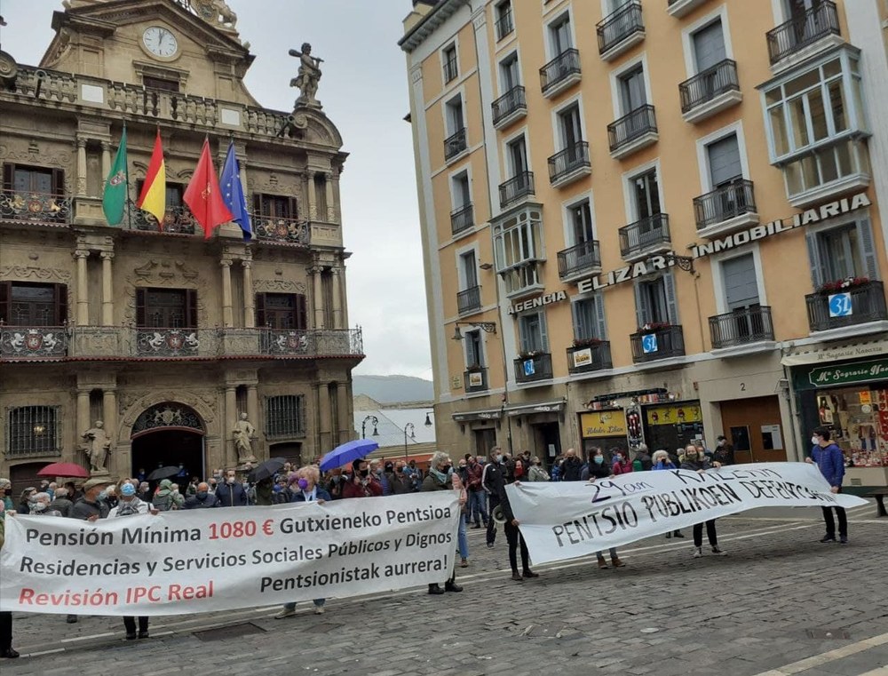 ELA llama a participar en las movilizaciones convocadas para el 29 de mayo en defensa de las pensiones públicas