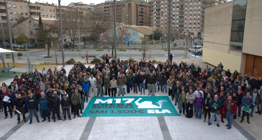 ELA destaca ante 350 militantes que la huelga general está abriendo la vía al SMI propio en el Congreso y en otras instancias políticas