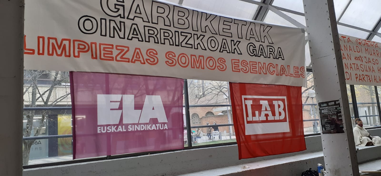 Garbiketako hitzarmenaren negoziazioa desblokeatzeko batzarra eta mobilizazioak