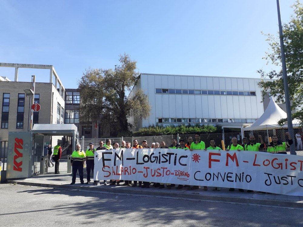 Huelga en FM Logistic para renovar el convenio y conseguir la equiparación salarial de toda la plantilla