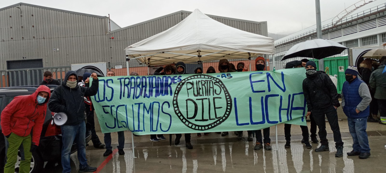 Huelga en Puertas Dile de Irurtzun para mejorar las condiciones de trabajo