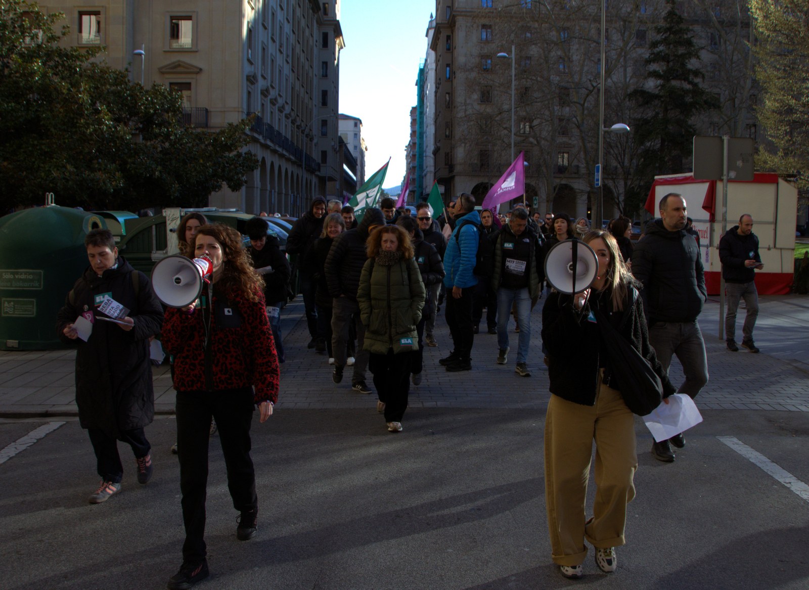 La Huelga General está teniendo un seguimiento importante en Navarra