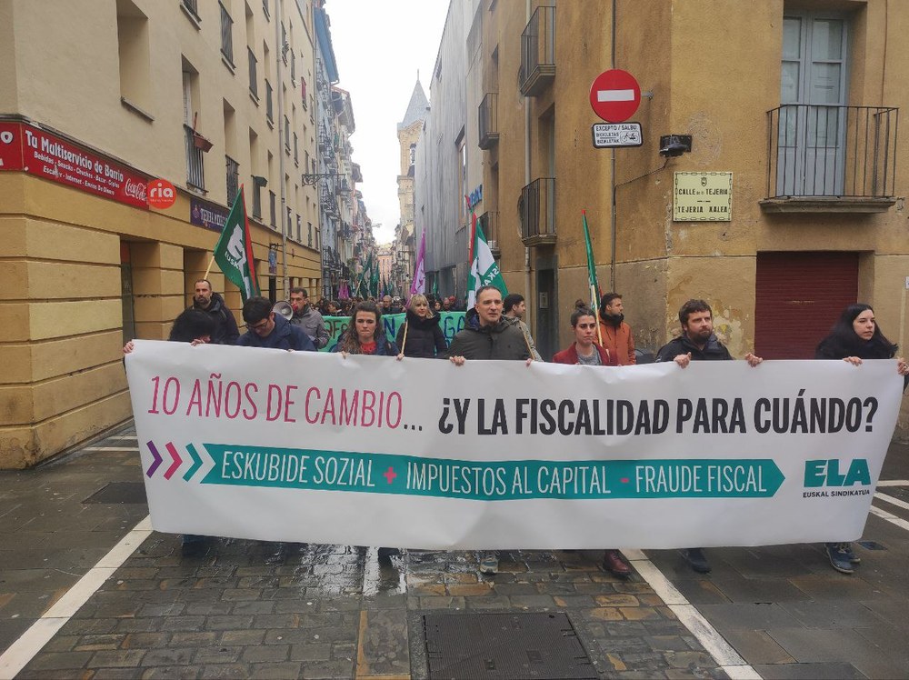 Lakuntza: “El Gobierno de Chivite hace políticas subordinadas a los poderes económicos de Navarra”
