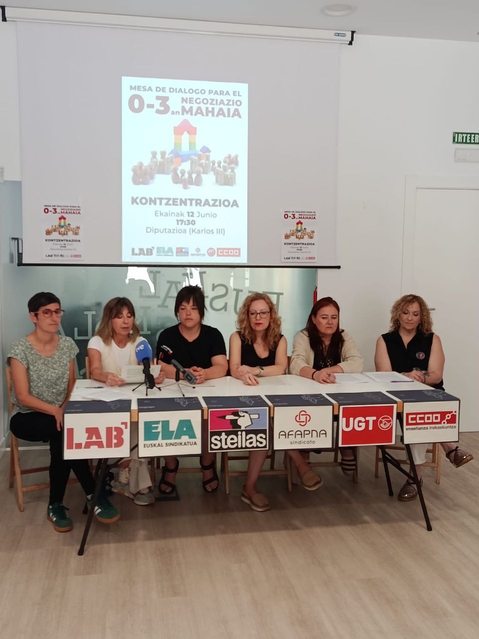 Las plantillas del ciclo 0-3 se movilizarán para obligar al Gobierno de Navarra a negociar