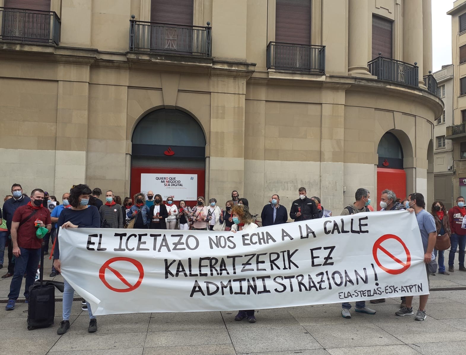 Los sindicatos ELA, Steilas, ESK y la Plataforma de interinos ATPTN piden al Gobierno de Navarra que se oponga a la Ley de empleo público de Iceta