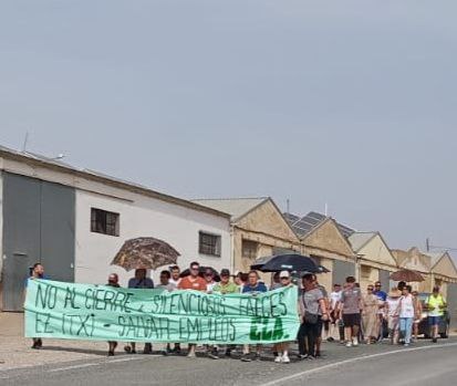 Manifestación por el futuro de Silenciosos Falces Manifestación por el futuro de Silenciosos Falces