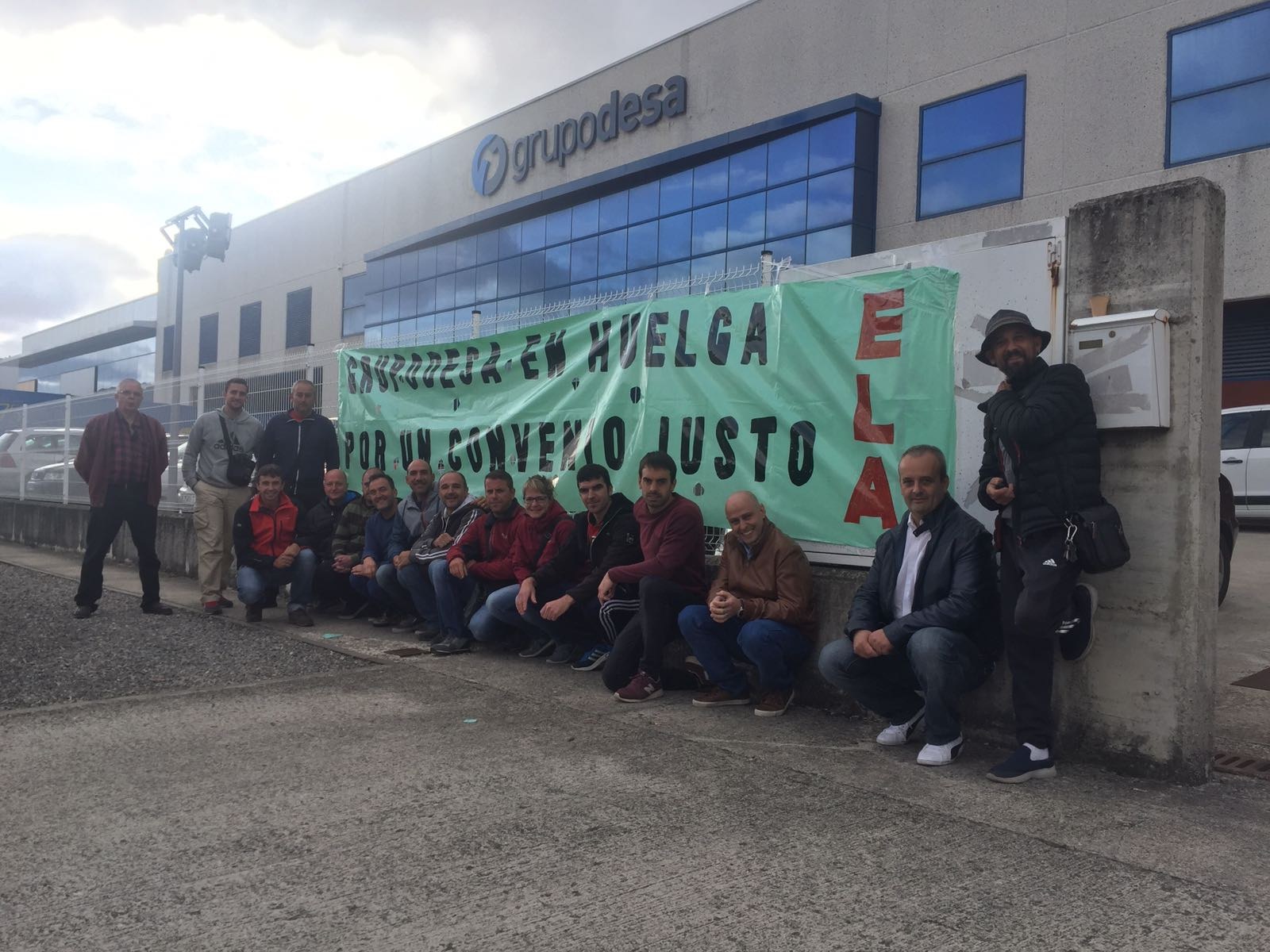 Segundo día de huelga en la empresa GRUPODESA