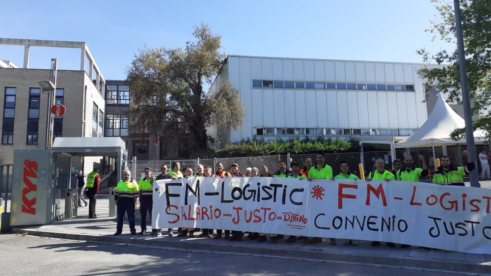 Tras dos días de paros la plantilla de FM Logistic logra una subida salarial del 7,5% y equiparar los salarios