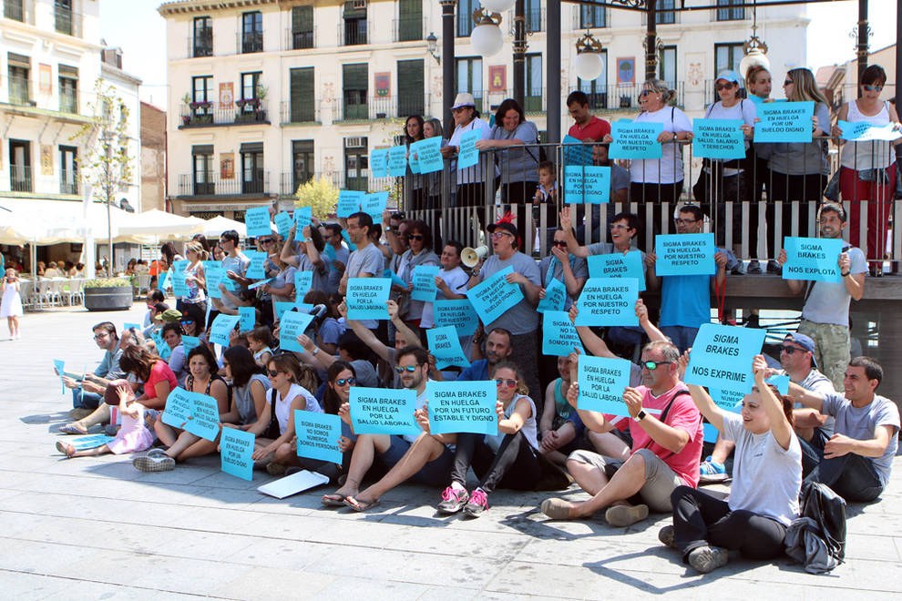 UGT firma un pacto en Sigma Brakes (Tudela) contra la voluntad de la plantilla, que pidió una consulta