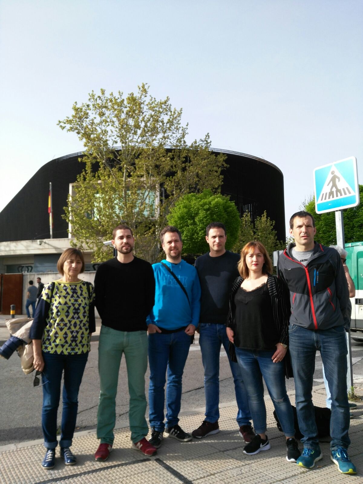 ELA muestra su solidaridad con los jóvenes procesados de Altsasu en la Audiencia Nacional