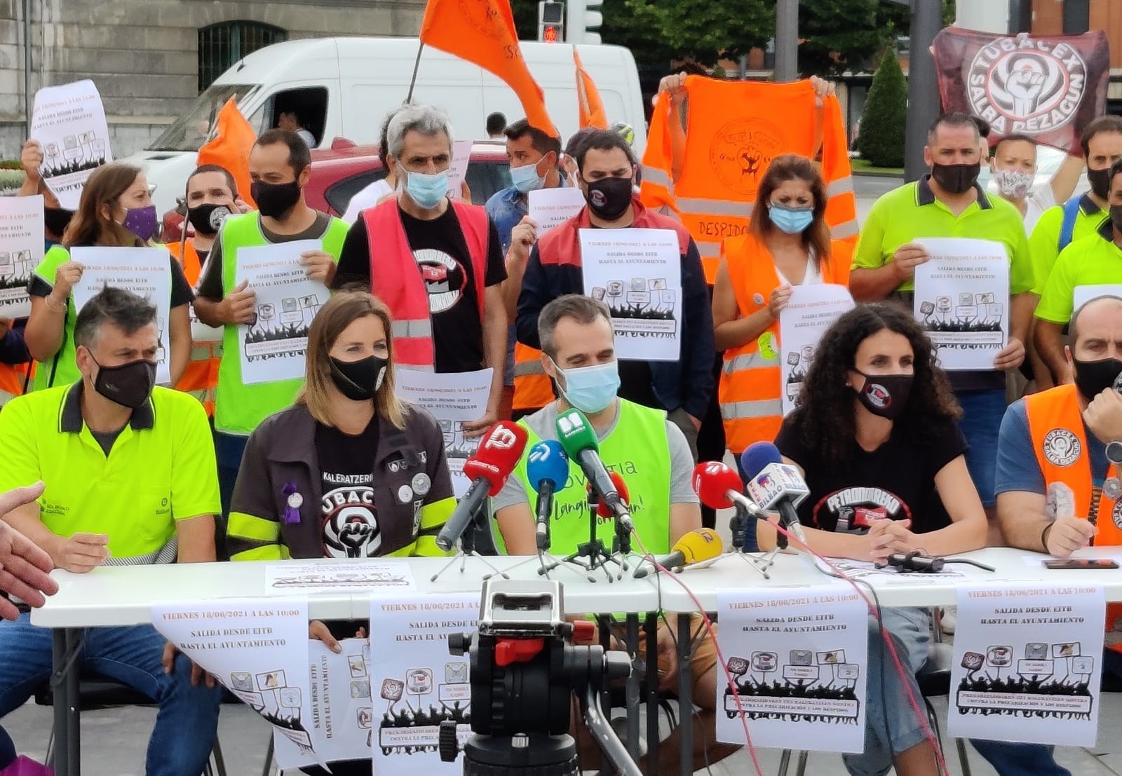 18 de junio, marcha en Bilbao contra la precariedad