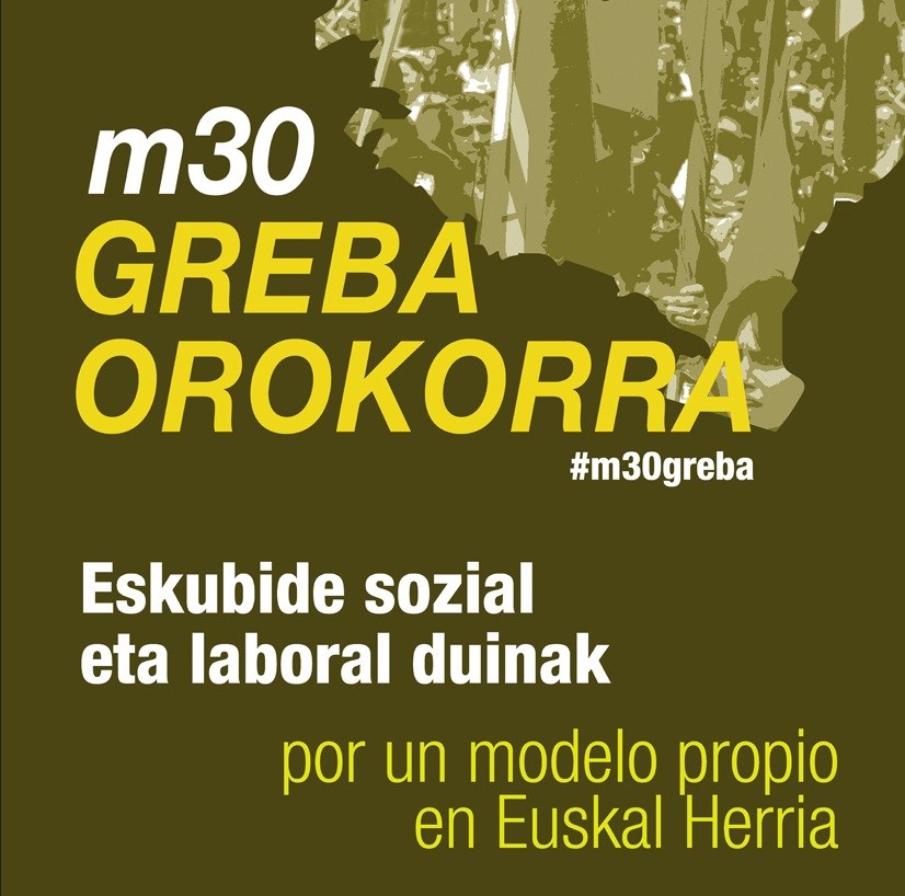 “La huelga general es la única esperanza de las y los perdedores en esta crisis”