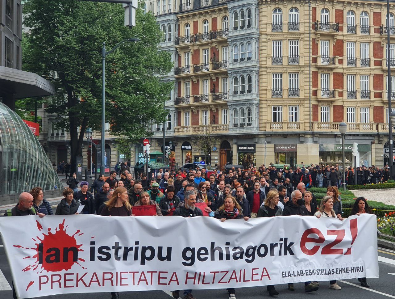 #28DeAbril: Día Internacional de la Seguridad y Salud en el Trabajo: ¡Precariedad asesina. No más accidentes laborales!