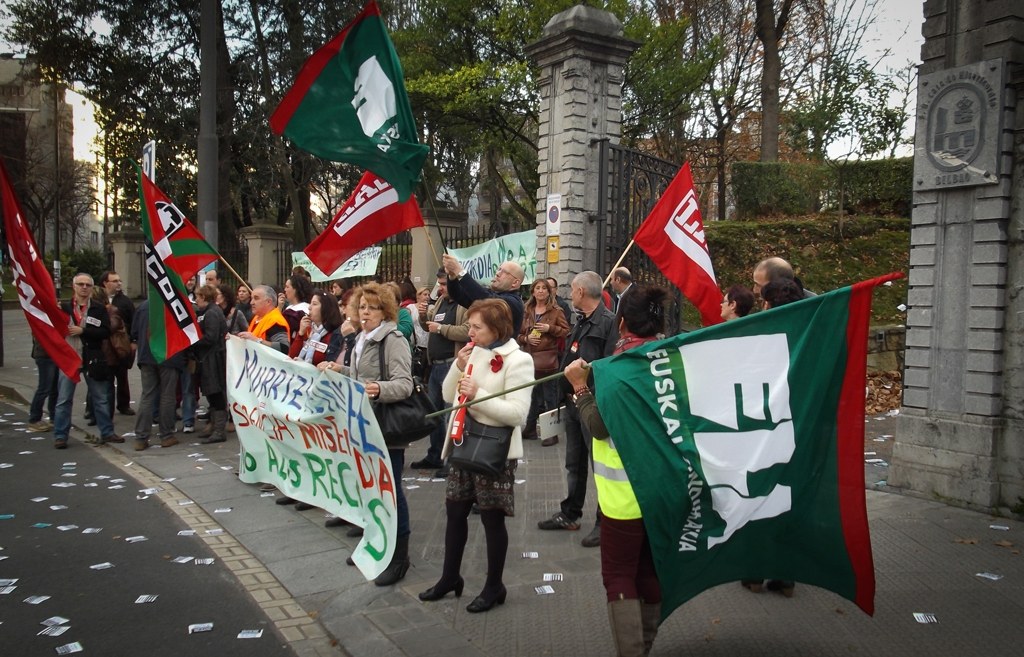 A partir del próximo lunes paros en la Residencia Misericordia de Bilbao