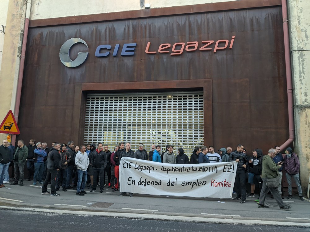 Acuerdo en CIE Legazpi