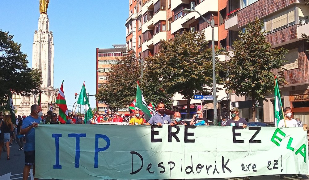Amplio seguimiento de la segunda jornada de huelga en ITP-Zamudio