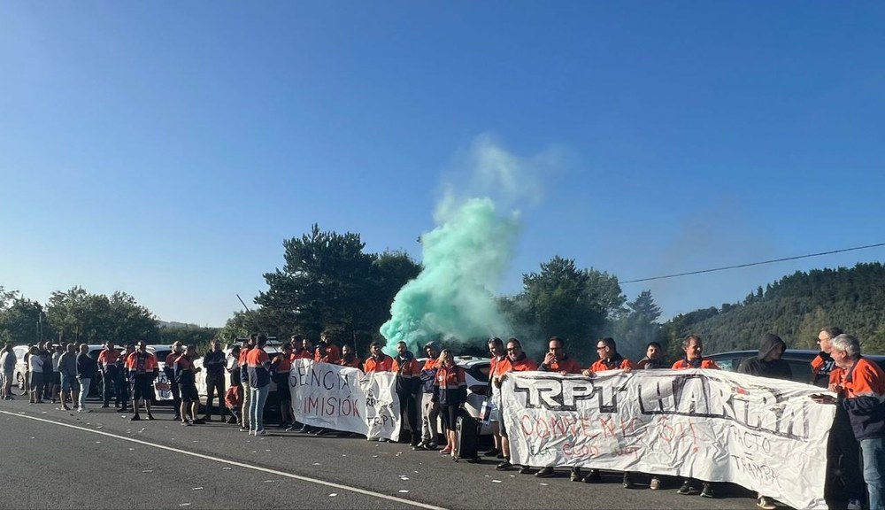 Amplio seguimiento en la primera semana de huelga indefinida en Tubos Reunidos (Nanclares)
