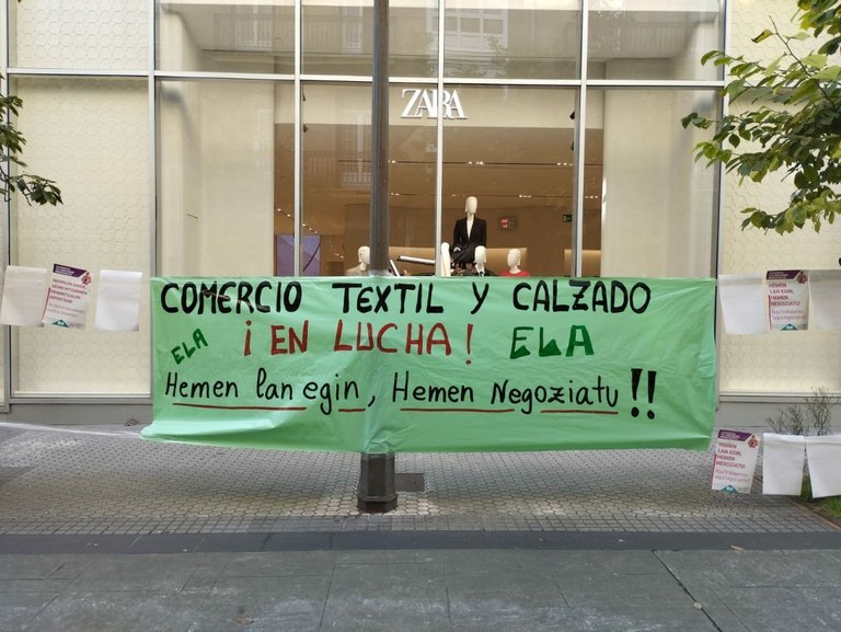 Amplio seguimiento en la sexta jornada de huelga en contra del convenio estatal