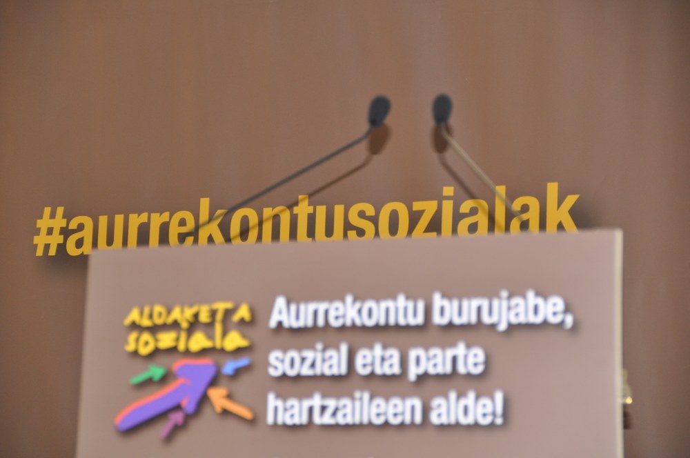 #AurrekontuSozialak en imágenes