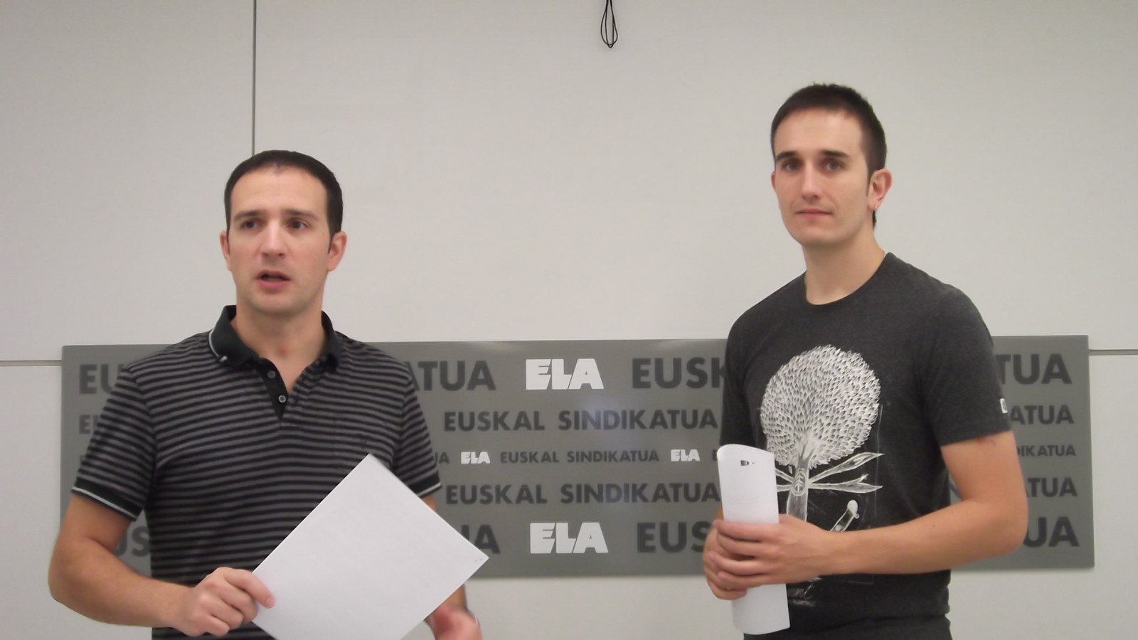 Barcina apuesta por el rescate económico de la patronal CEN y los sindicatos  UGT y CCOO