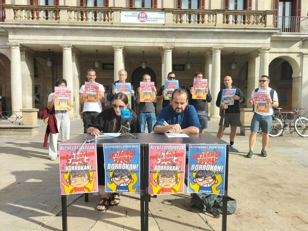 Cinco días de paro en octubre