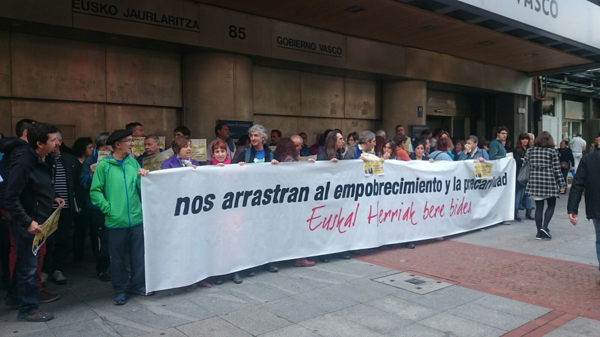 Concentración contra la precariedad y la pobreza