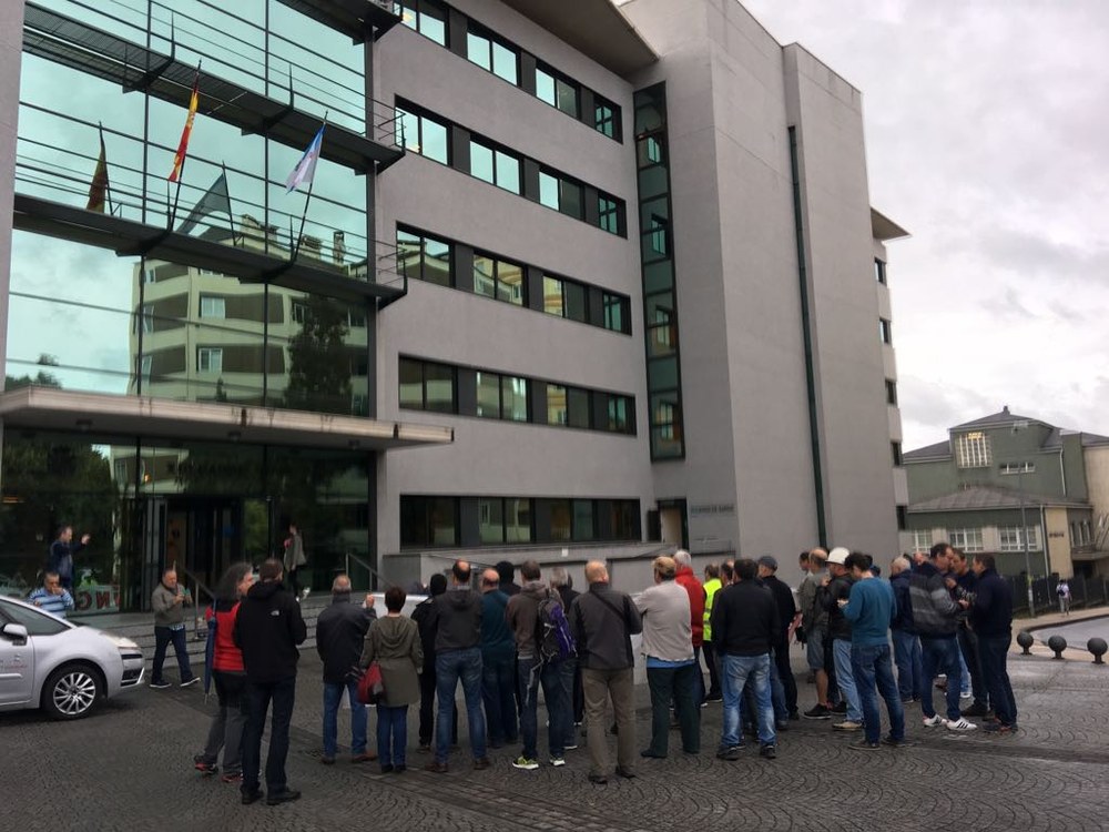 Concentración de la plantilla de Ingemar en Lugo