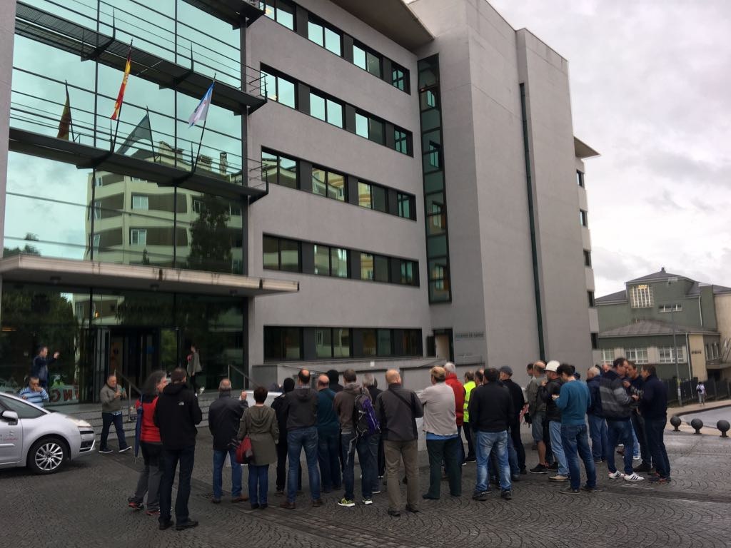 Concentración de la plantilla de Ingemar en Lugo