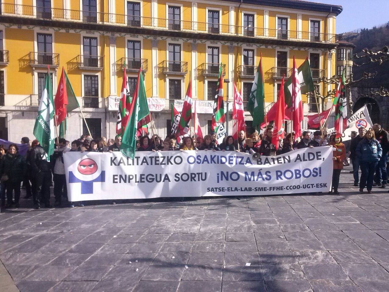 Concentración en favor de una sanidad pública y de calidad