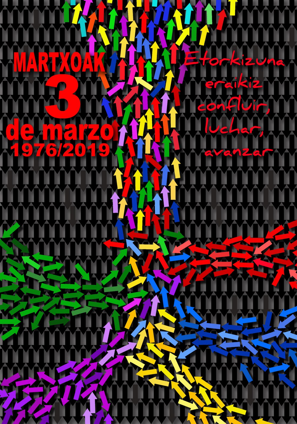 "Confluir, luchar y avanzar en la construcción" será el lema de la manifestación del 3 de Marzo