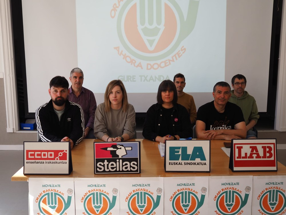 Convocan movilizaciones para conseguir mejoras en las condiciones laborales y el sistema educativo