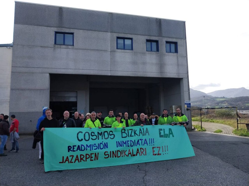 Cosmos Bizkaia despide a una delegada de ELA como represalia por su trabajo sindical