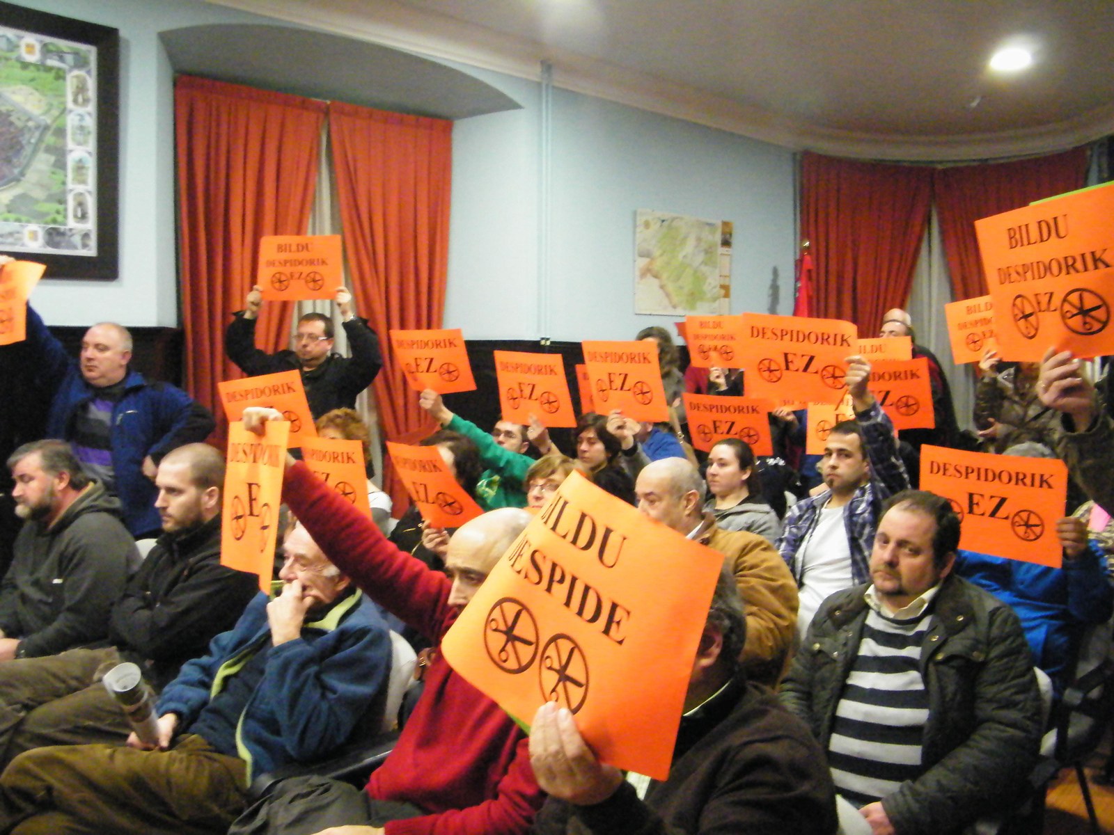 Cuatro despidos en el Ayuntamiento de Orduña