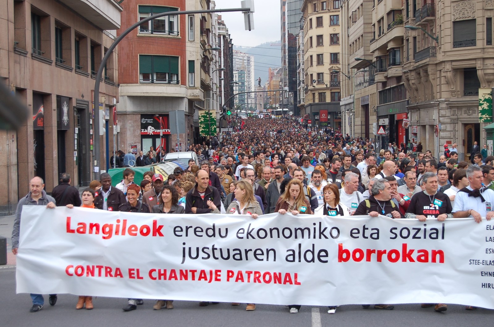 Datos de la huelga sector a sector: valoración muy satisfactoria