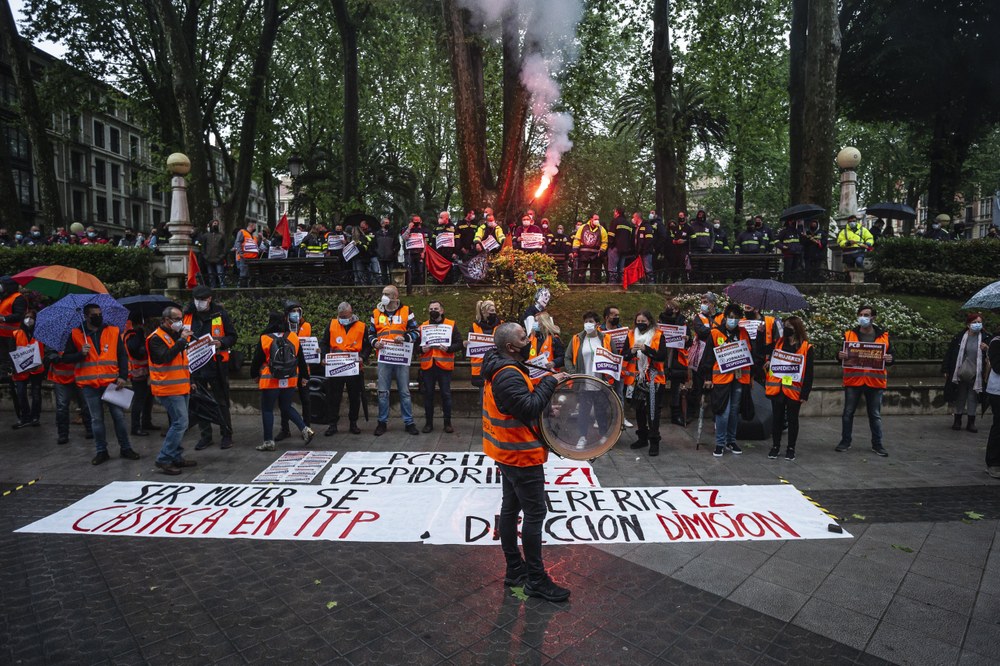Declarado injustificado el ERTE impuesto a principios de 2021 en PCB-ITP, dando la razón a ELA