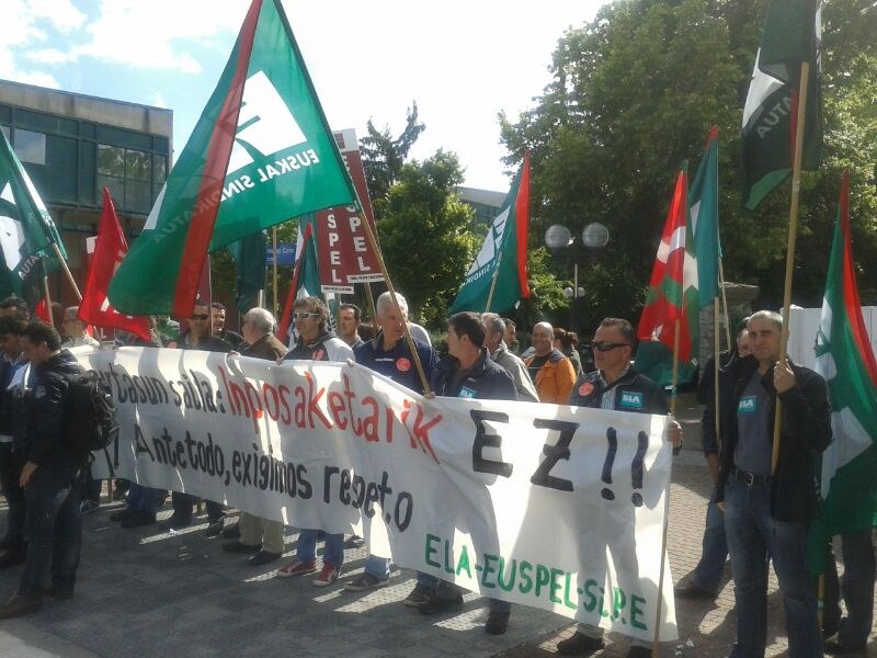 Denuncia del caos organizativo que vive la Ertzaintza