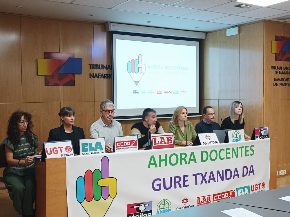 Denuncian el inmovilismo del Gobierno de Navarra ante la huelga del 26 de septiembre Denuncian el inmovilismo del Gobierno de Navarra ante la huelga del 26 de septiembre