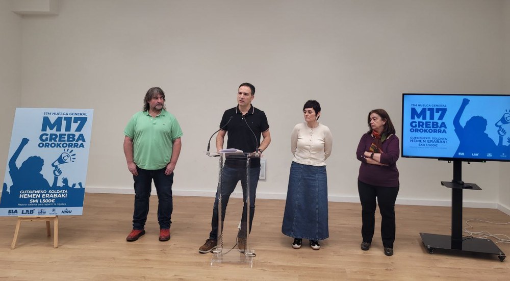 El 17 de marzo, HUELGA GENERAL: el SMI se decide aquí