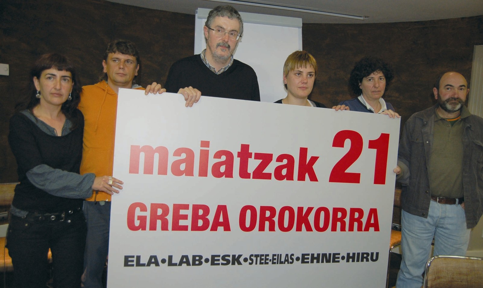 El 21 de mayo huelga general