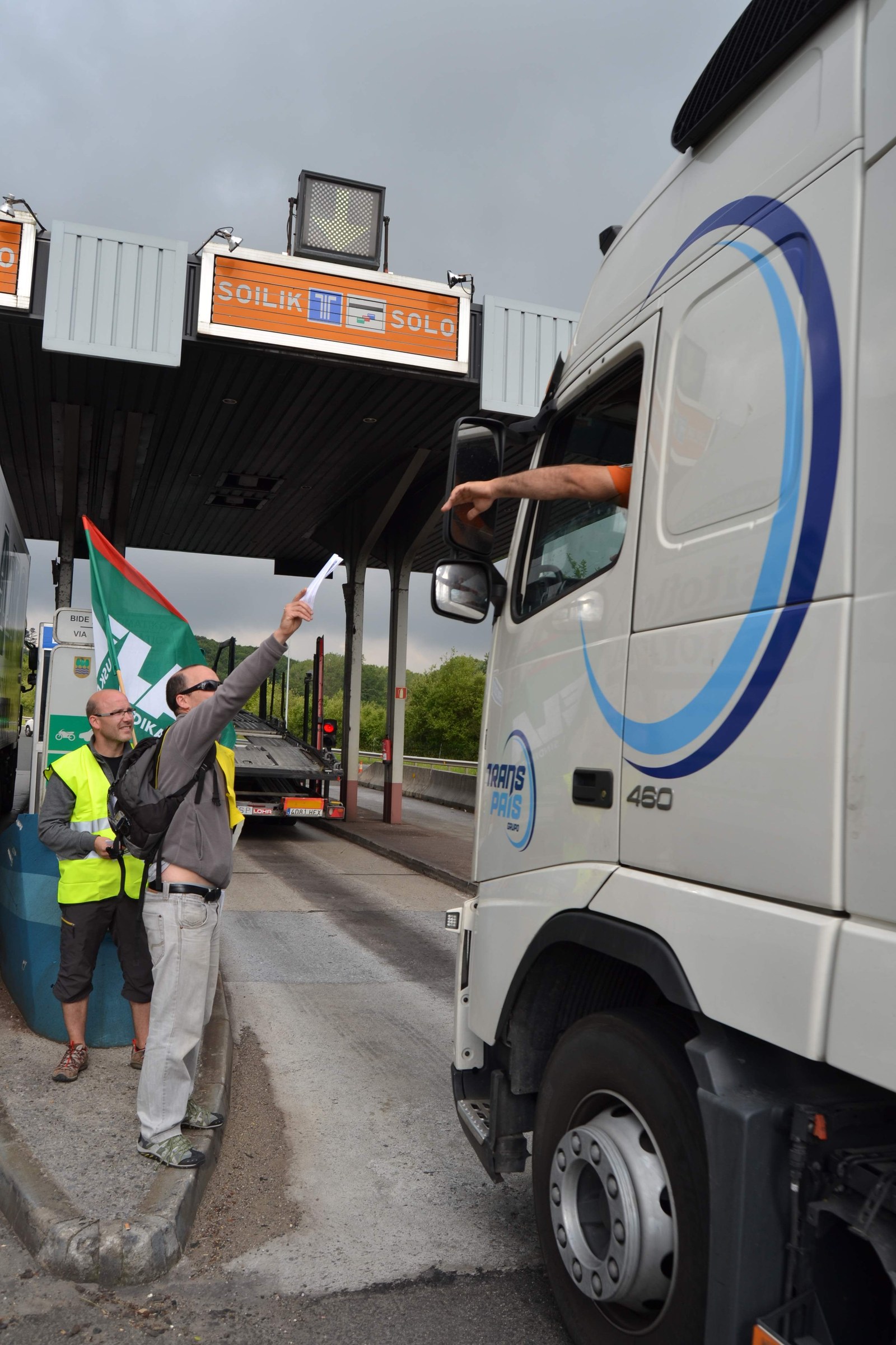 El 28 de junio huelga en el transporte de mercancías en Araba, Gipuzkoa y Bizkaia