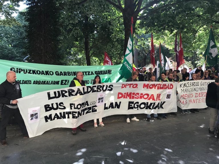 El comité de de Avanza de Gipuzkoa llama a la huelga el 31 de octubre y el 3 y 4 de noviembre