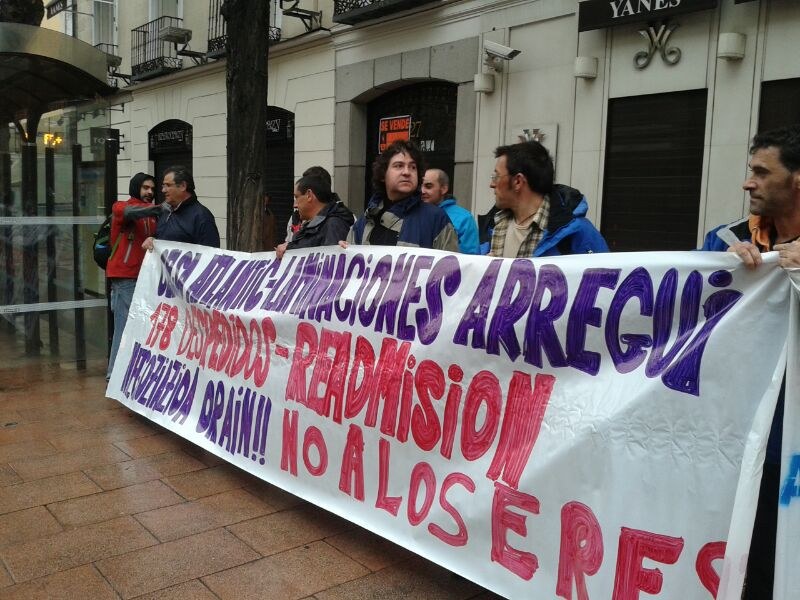 El comité de Laminaciones Arregi pide que en la Audiencia Nacional que no se apruebe un nuevo expediente