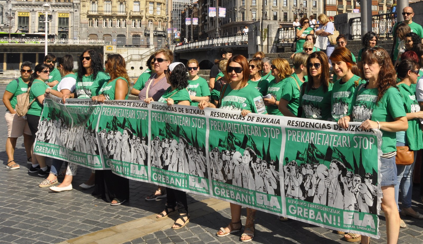 El Departamento de Interior pretende callar a las trabajadoras de las Residencias de Bizkaia
