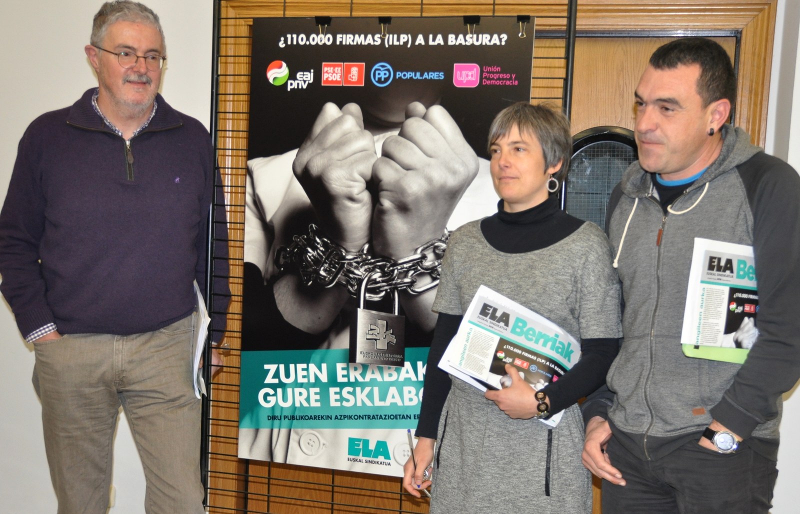 El Gobierno vasco desprecia a las organizaciones que defendemos a las personas más débiles