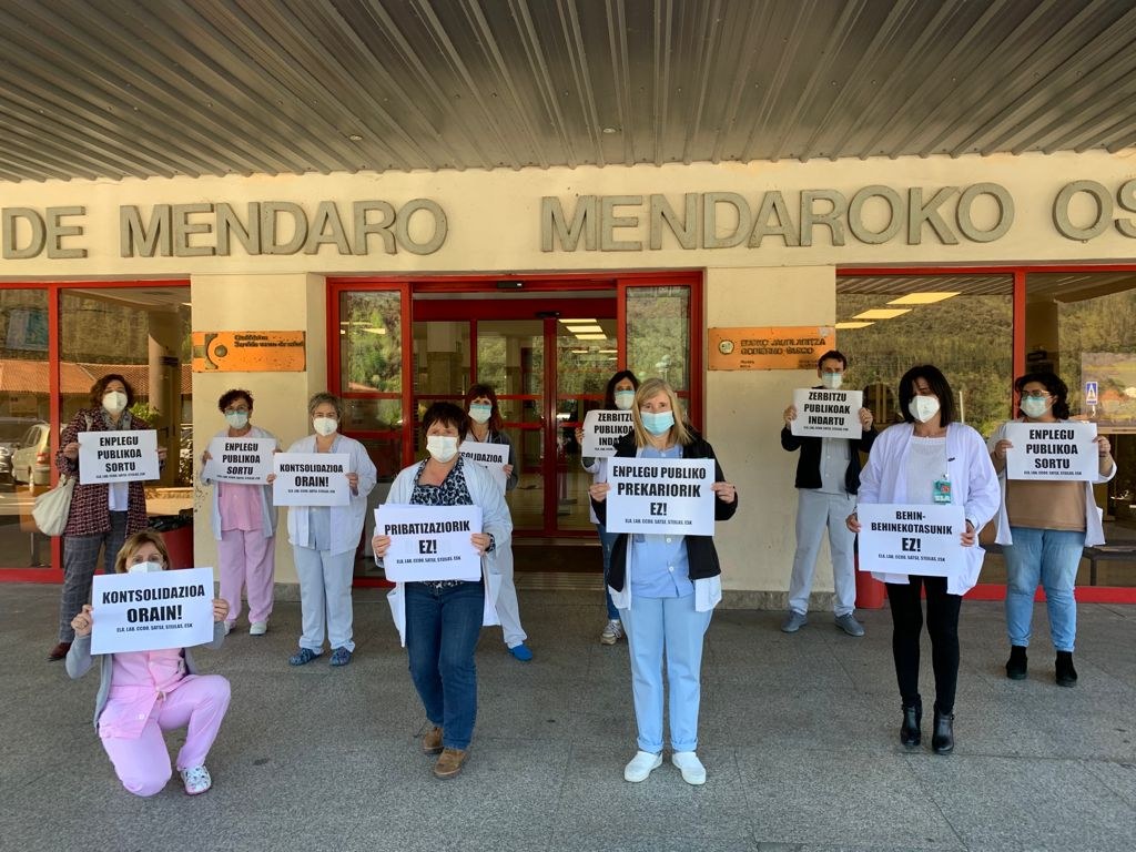 El gobierno Vasco no tiene voluntad de consolidar a sus más de 55.000 trabajadores y trabajadoras temporales