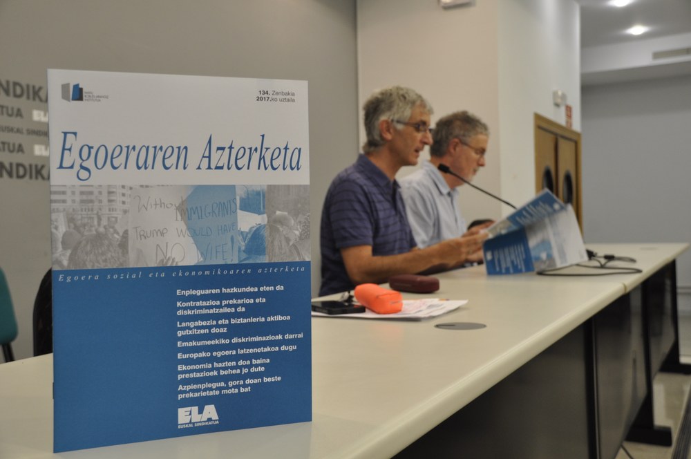 El Informe de Coyuntura de ELA confirma que los contratos son cada vez mas cortos, precarios y discriminatorios