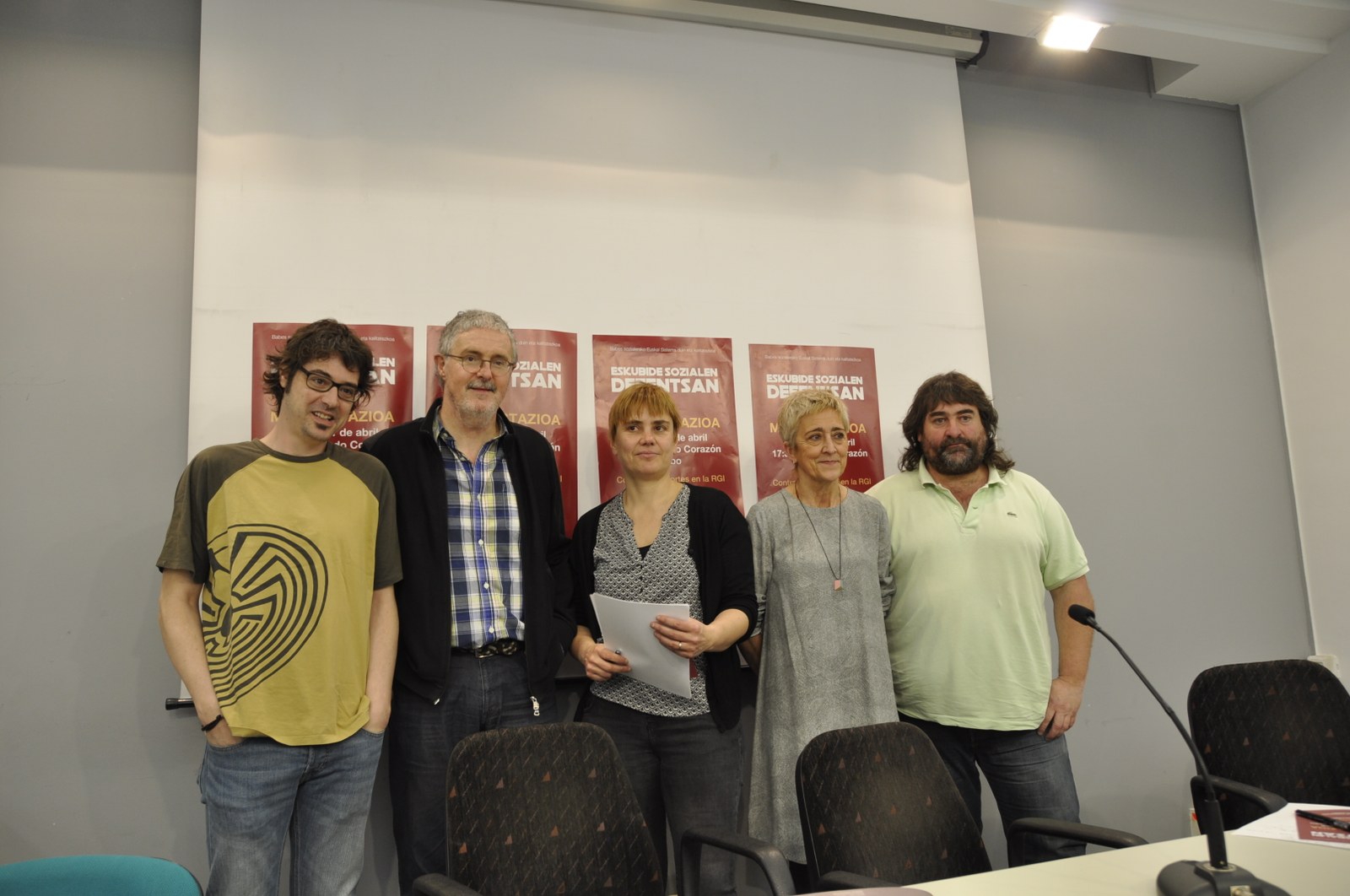 El sindicalismo en favor de los derechos sociales y en contra de los recortes #RGIdefendatu