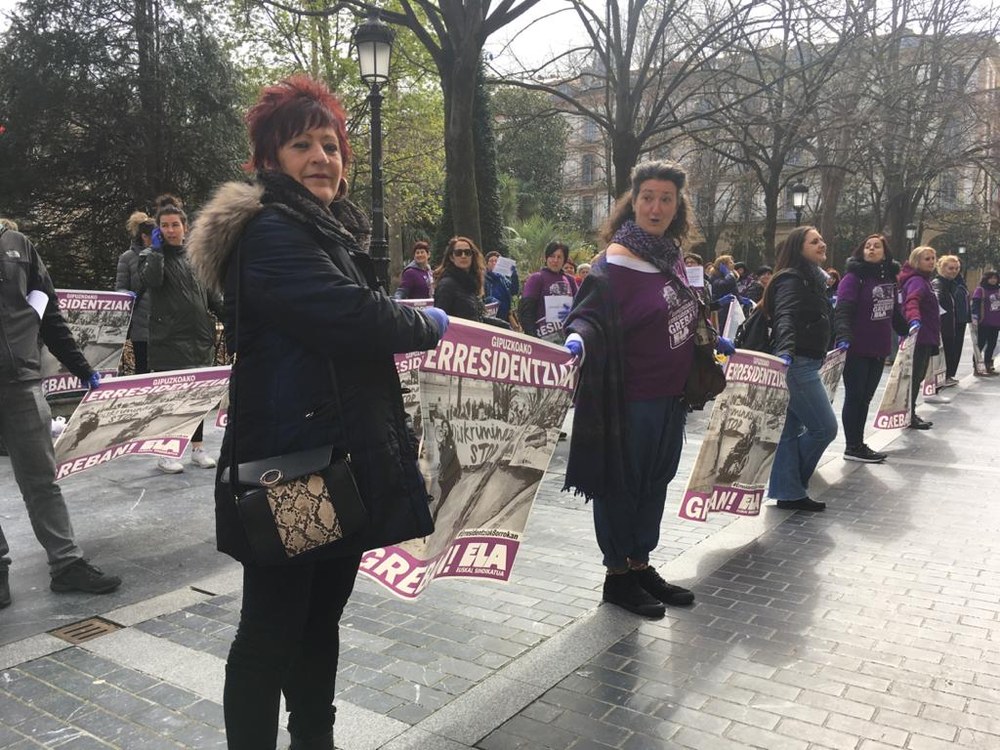 ELA aplaza la huelga en el sector de residencias y centros de día de Gipuzkoa