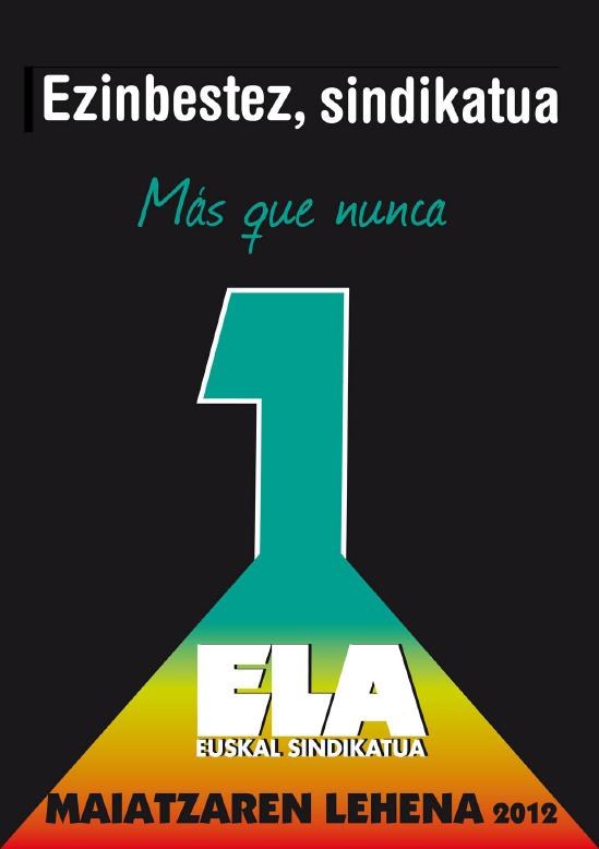 ELA celebra en Bilbo el 1º de Mayo