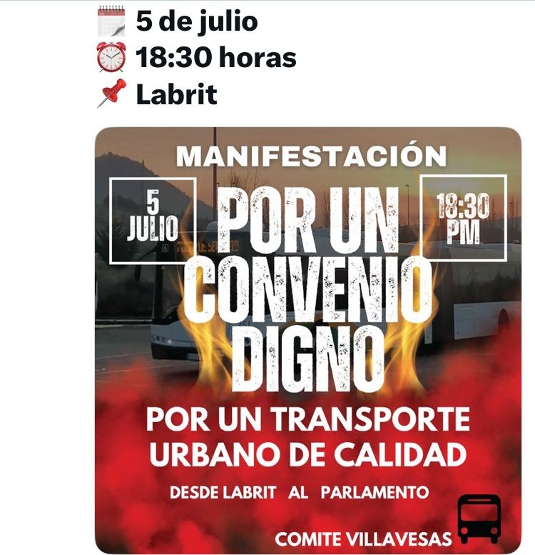 ELA considera insuficiente la propuesta de TCC y llama a mantener un seguimiento del 100% en la huelga
